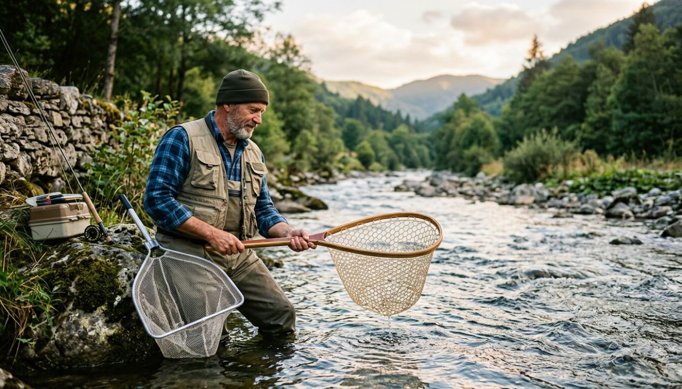 Choisir l'épuisette idéale pour chaque type de pêche ?