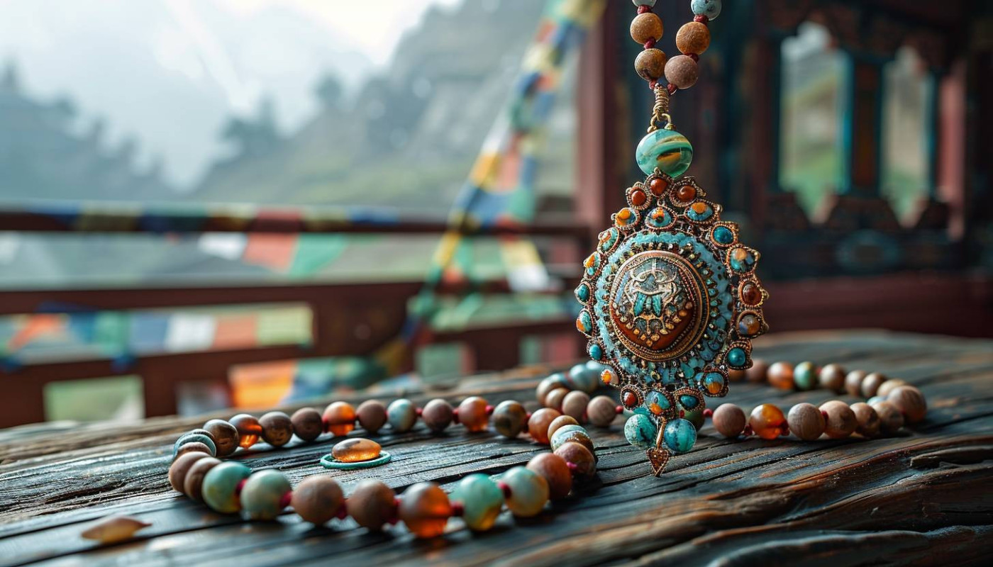 Exploration des bienfaits spirituels des colliers tibétains