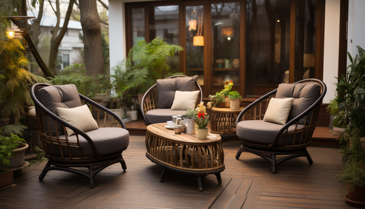 Pourquoi utiliser des chaises de terrasse en rotin ?
