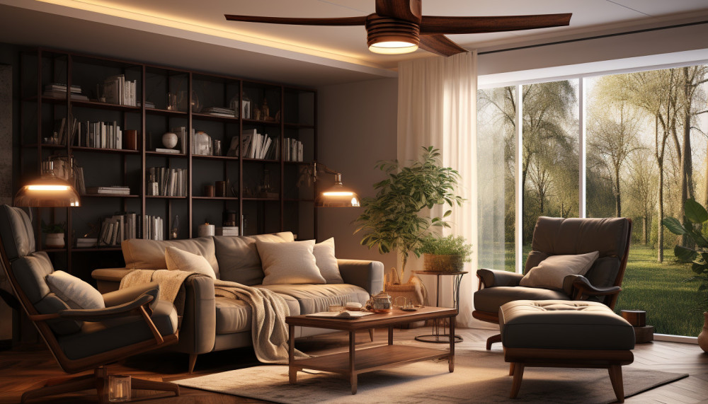 Quel est le rôle du ventilateur de plafond ?